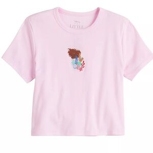 DISNEY The little mermaid Embroidered Shirt ✨